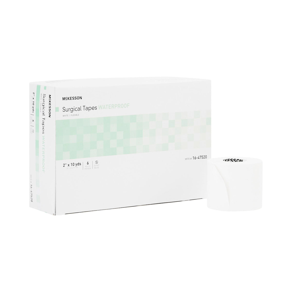 McKesson Adhesive Medical Tape, 2 Inch x 10 Yard, White - Wound Care>General Wound Care>Medical Tapes and Fasteners - McKe...