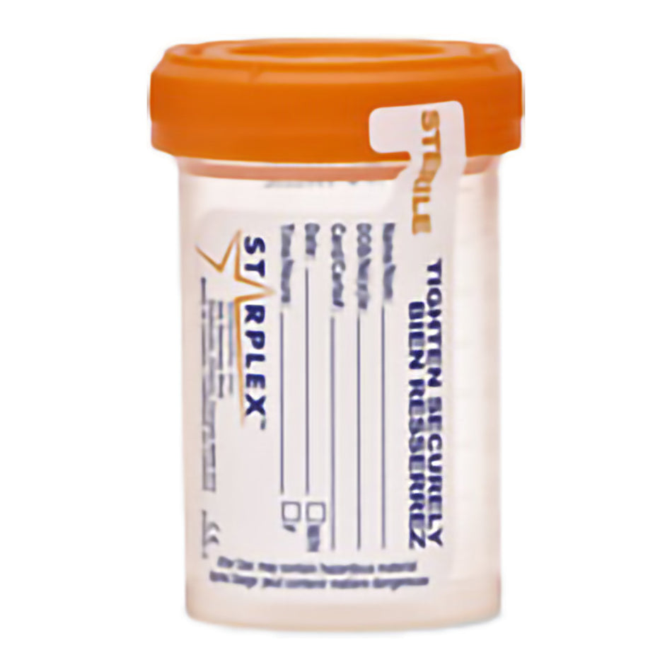 LeakBuster Specimen Container, 90 mL-Specimen Container LeakBuster 48 mm Opening 90 mL (3 oz.) Screw Cap Patient Information OR Sterile