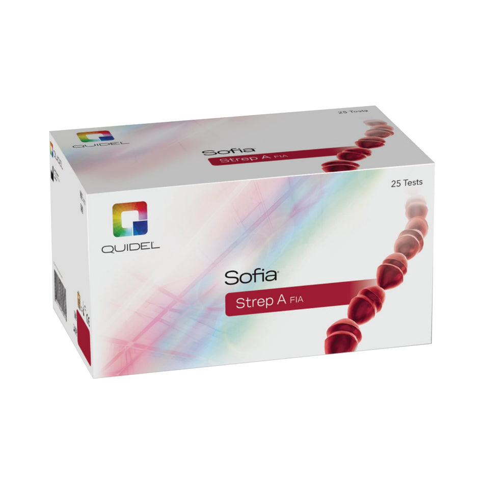 Sofia Strep A FIA Strep A Test Fluorescence Immunoassay (FIA) Respiratory Test Kit-Respiratory Test Kit Sofia Strep A FIA Strep A Test 25 Tests CLIA Non-Waived