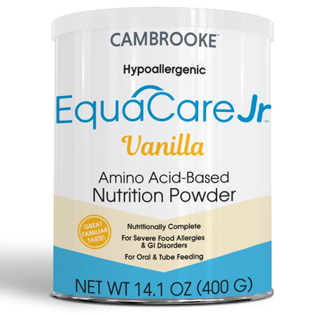 EquaCare Jr™ Amino Acid–Based Nutrition Powder, Vanilla, 14.1-ounce Can - Nutritionals and Feeding Supplies>Nutritionals>I...