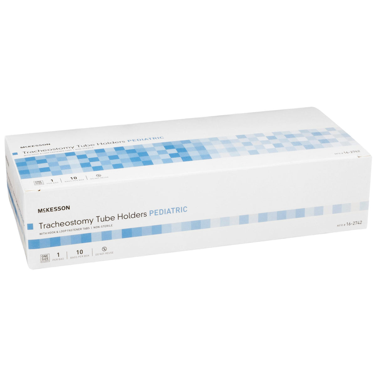 McKesson Tracheostomy Tube Holder-Tracheostomy Tube Holder McKesson 1 X 19 Inch Pediatric