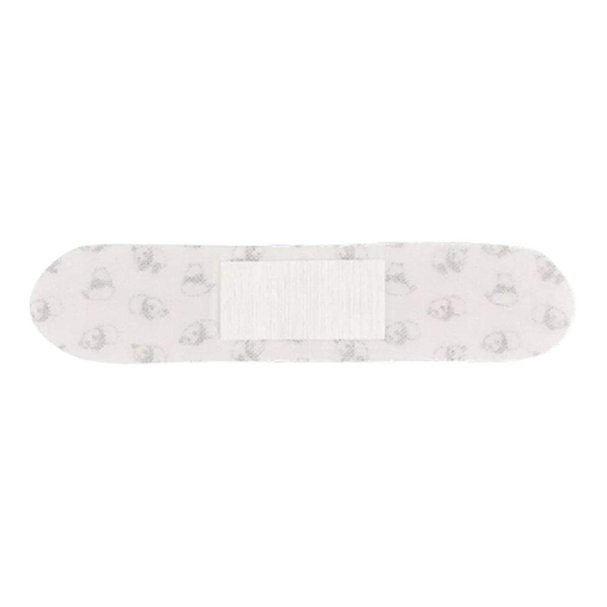 Patch Kids (Panda Design) Adhesive Strip with Coconut Oil, 3/4 x 3 Inch-Adhesive Strip Patch Kids 3/4 X 3 Inch Bamboo / Coconut Oil Rectangle Kid Design (Panda) Sterile
