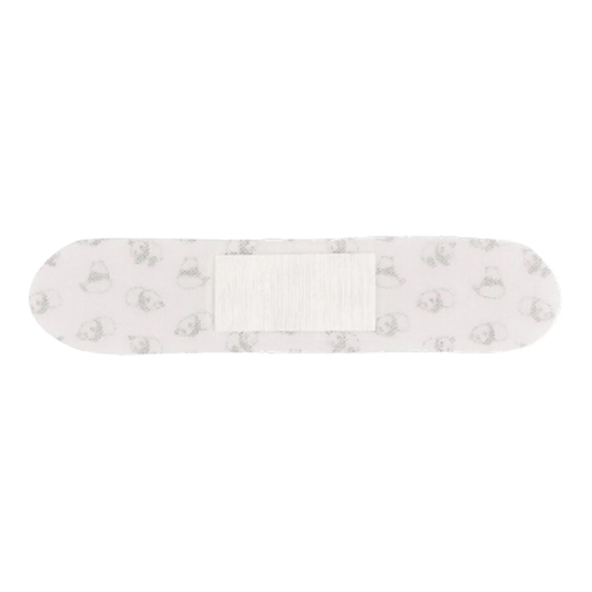 Patch Kids (Panda Design) Adhesive Strip with Coconut Oil, 3/4 x 3 Inch-Adhesive Strip Patch Kids 3/4 X 3 Inch Bamboo / Coconut Oil Rectangle Kid Design (Panda) Sterile