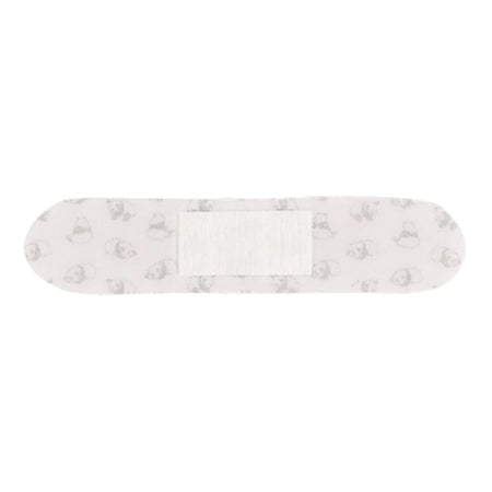 Patch Kids (Panda Design) Adhesive Strip with Coconut Oil, 3/4 x 3 Inch-Adhesive Strip Patch Kids 3/4 X 3 Inch Bamboo / Coconut Oil Rectangle Kid Design (Panda) Sterile