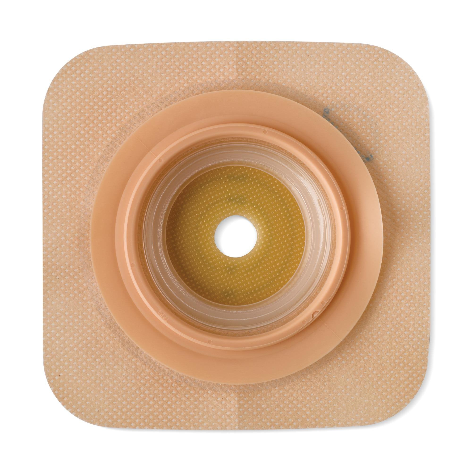 Ostomy Barrier Natura™ Trim to Fit Durahesive® Adhesive 57 mm Flange Hydrocolloid Up to 35 mm Opening 2-1/4 X 2-1/4 Inch -...