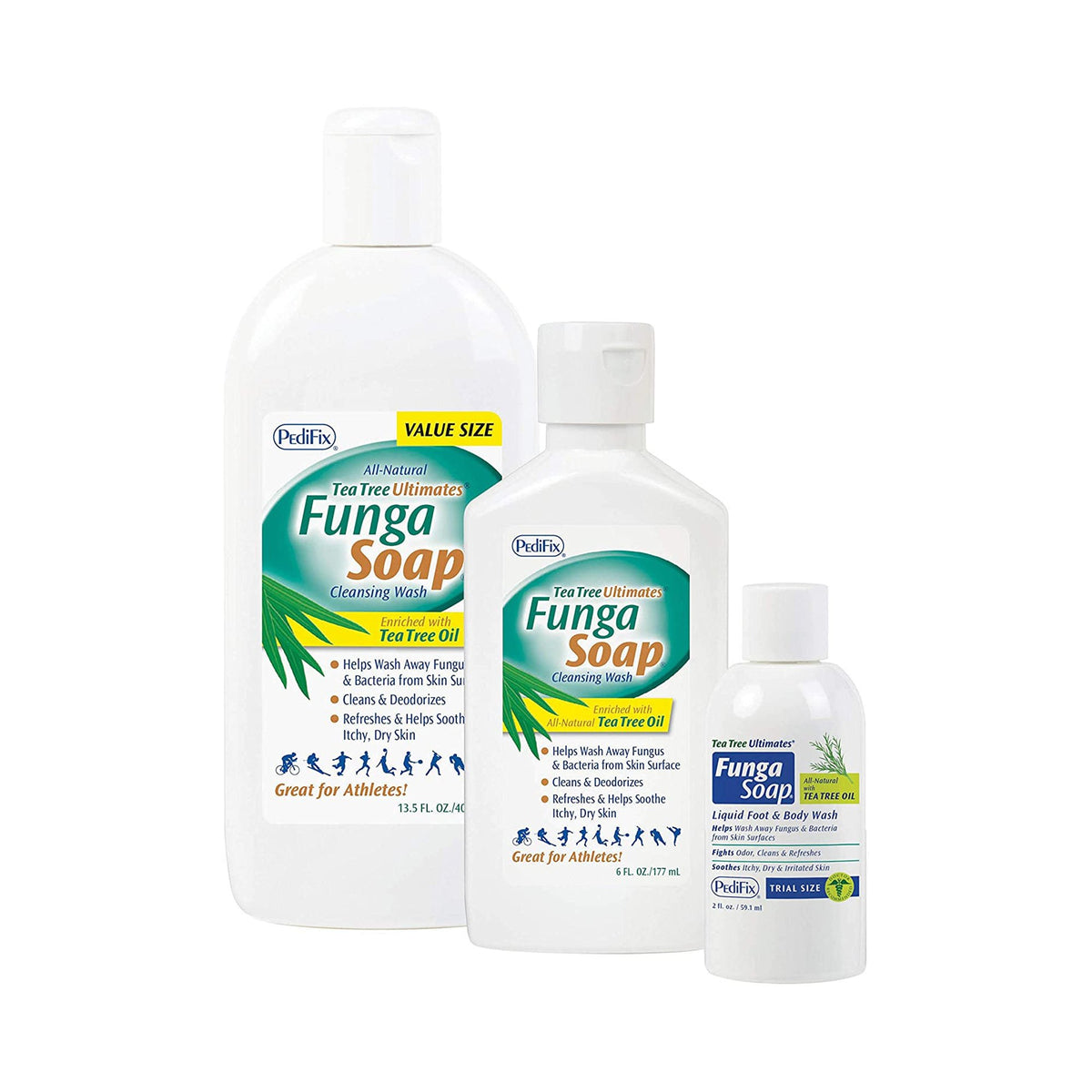 FungaSoap Soap-Soap Tea Tree Ultimates FungaSoap Liquid 6 oz. Bottle Scented
