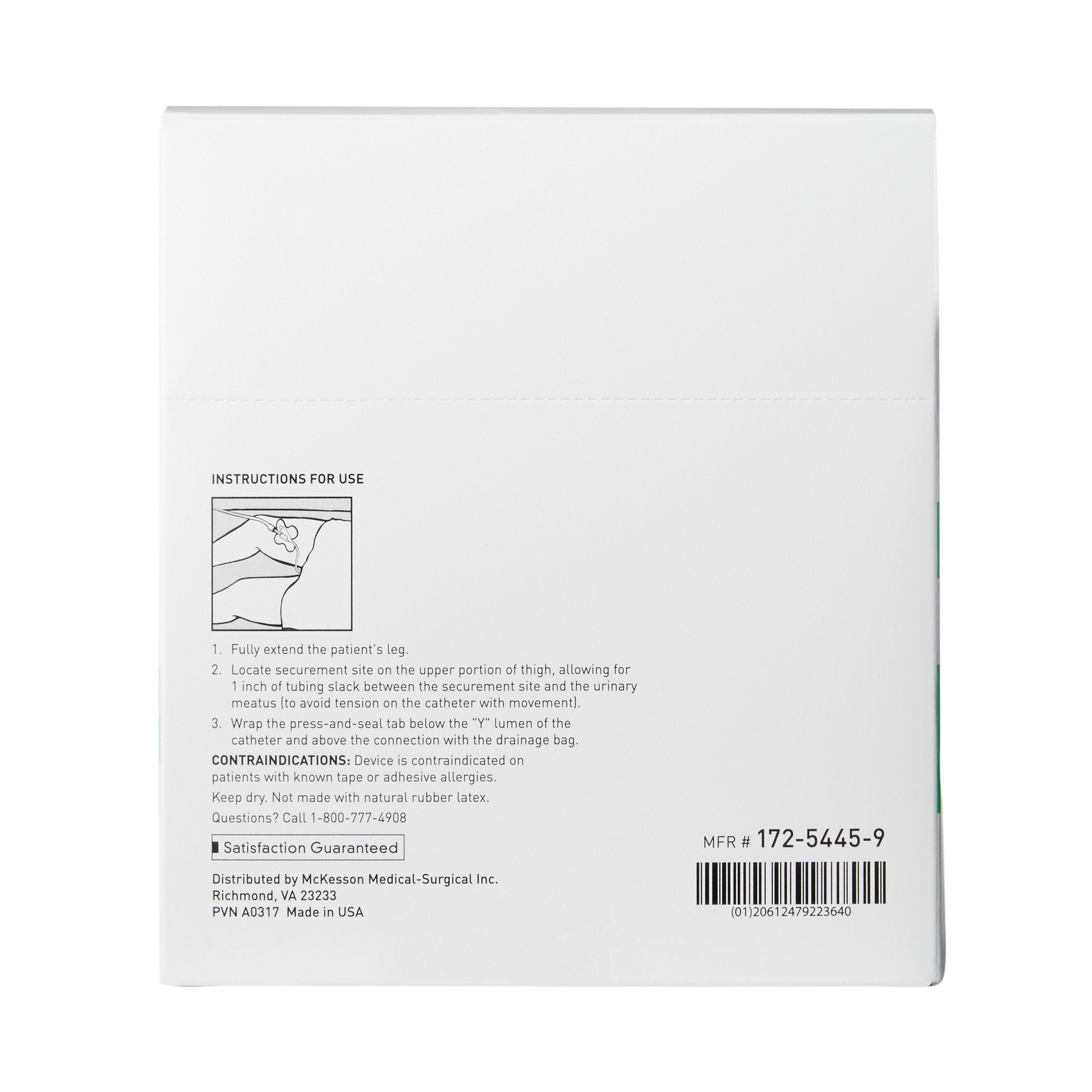 McKesson Catheter Securement Device-"Catheter Stabilization Device McKesson NonSterile, 2.5 Inch Tab"