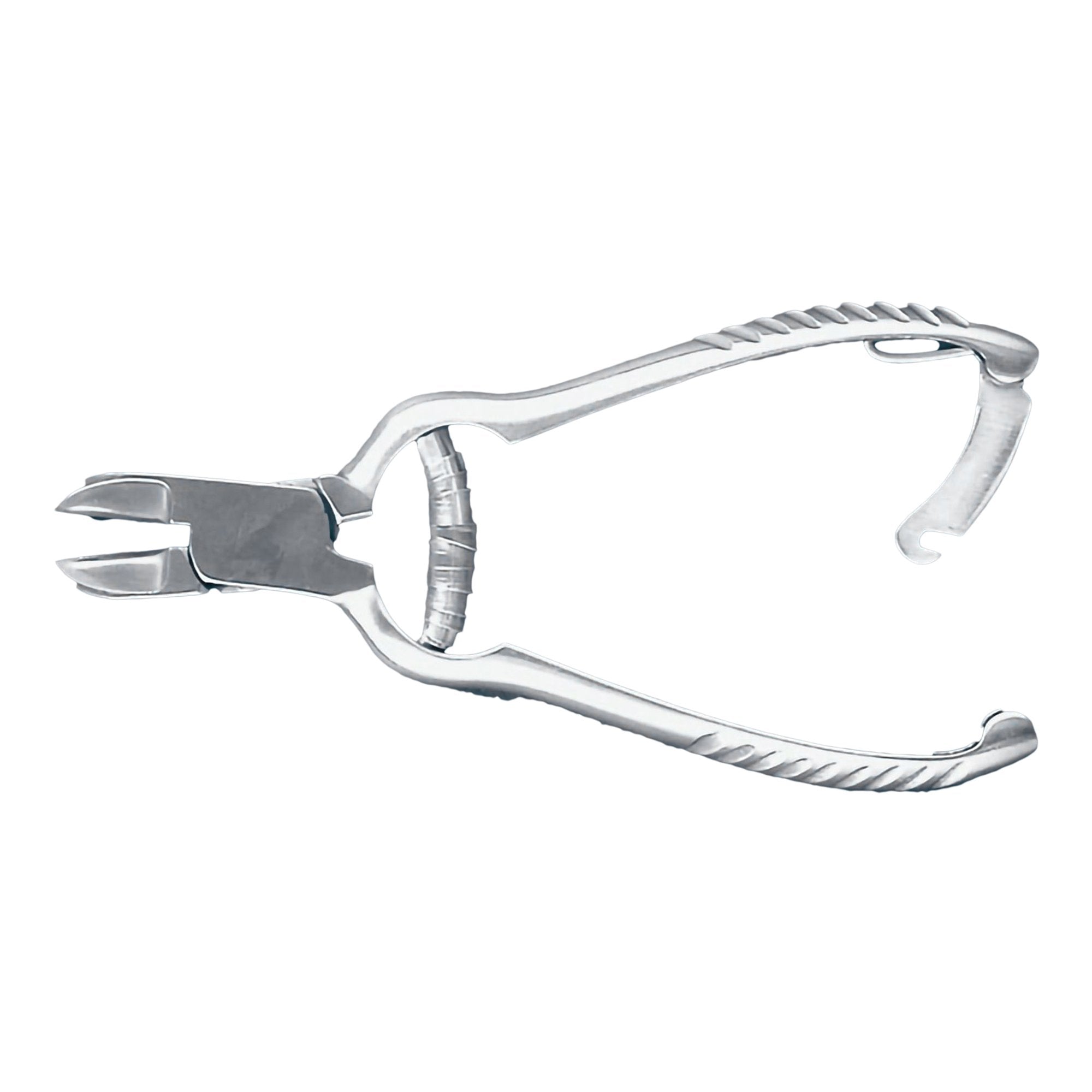 McKesson Nail Nipper, Concave Jaws, 4 Inches-Nail Nipper McKesson Concave Jaw 4-1/2 Inch Length Chrome Covered Stainless Steel
