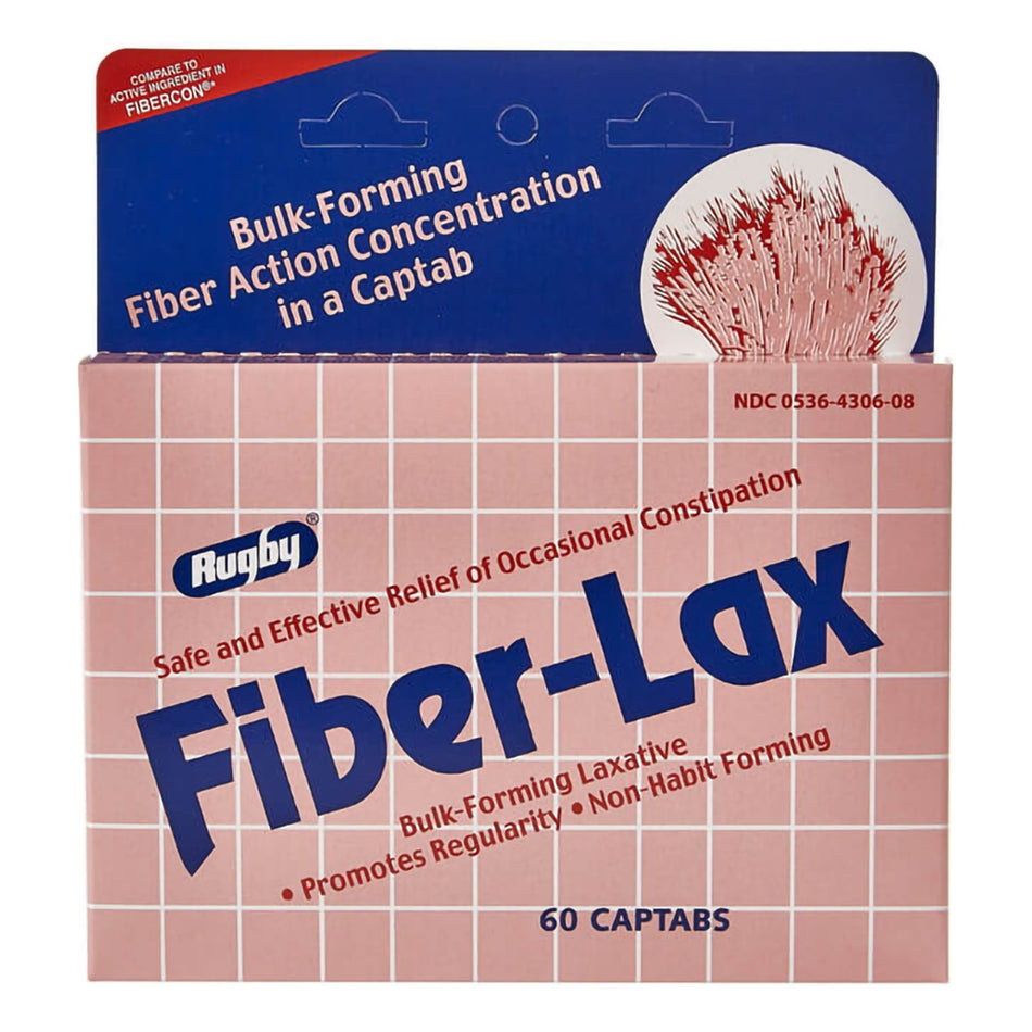 Fiber-Lax Calcium Polycarbophil Laxative - Pharmaceuticals>Over the Counter>Gastrointestinal>Laxatives - Major Pharmaceuti...