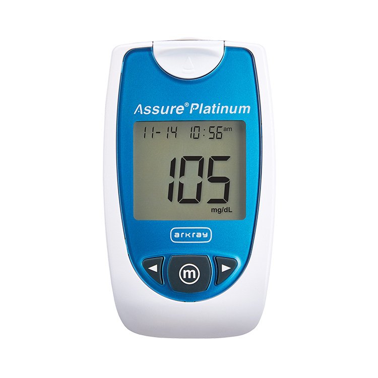 Assure® Platinum Blood Glucose Meter - Diagnostic Instruments and Supplies>Diabetes Monitoring>Glucose Meters - Arkray USA