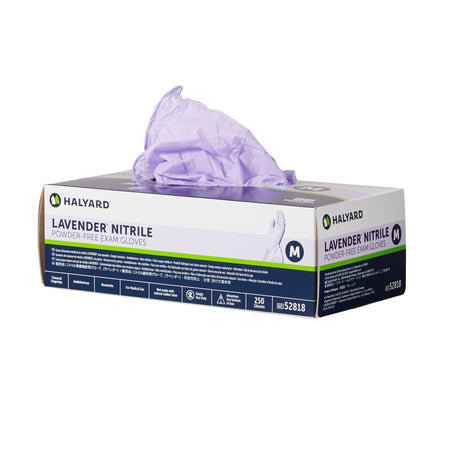 Halyard™ Lavender™ Nitrile Exam Glove, Medium - Gloves>Exam Gloves - O&M Halyard Inc