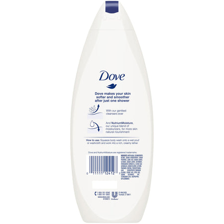 Dove Deep Moisture Body Wash-Body Wash Dove Deep Moisture Liquid 11 oz. Bottle Scented