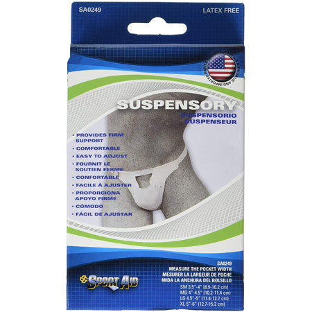 Sportaid Suspensory-Suspensory Sport-Aid X-Large White