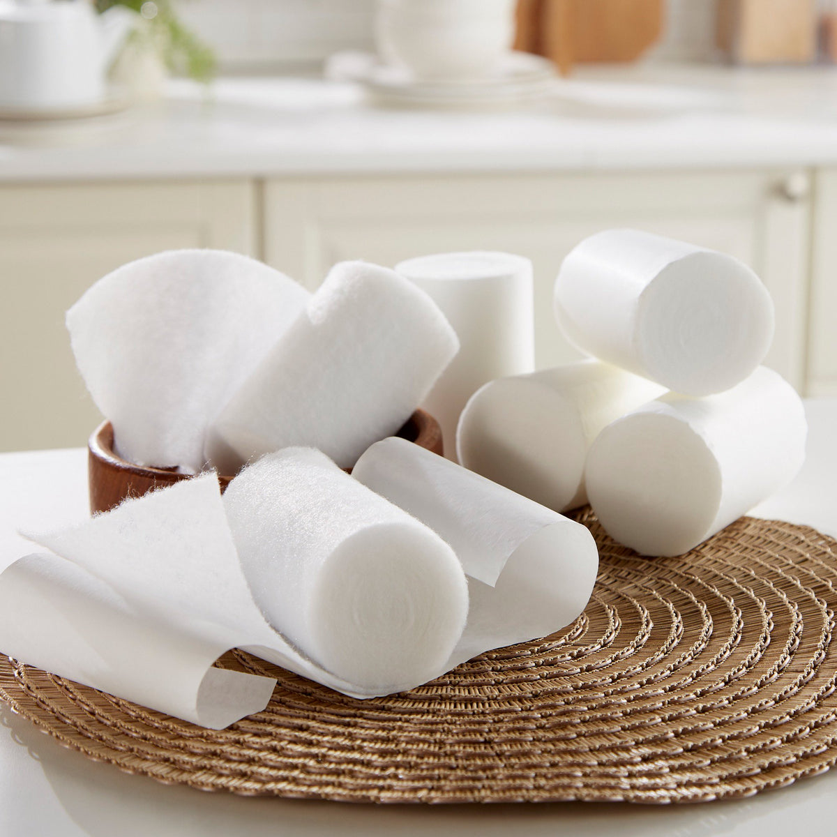 3M White Polyester Undercast Cast Padding, 4 Inch x 4 Yard-Cast Padding Undercast 3M Synthetic 4 Inch X 4 Yard Polyester NonSterile