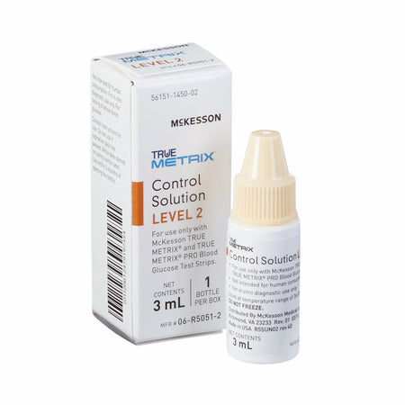 McKesson True Metrix Blood Glucose Testing, Control Solution, 3 mL, Level 2 - Diagnostic Instruments and Supplies>Diabetes...