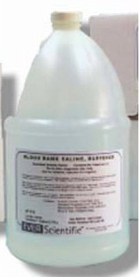 Azer Scientific Saline Immunohematology Reagent-Immunohematology Reagent Buffered Saline Blood Bank 0.85% 10 Liter
