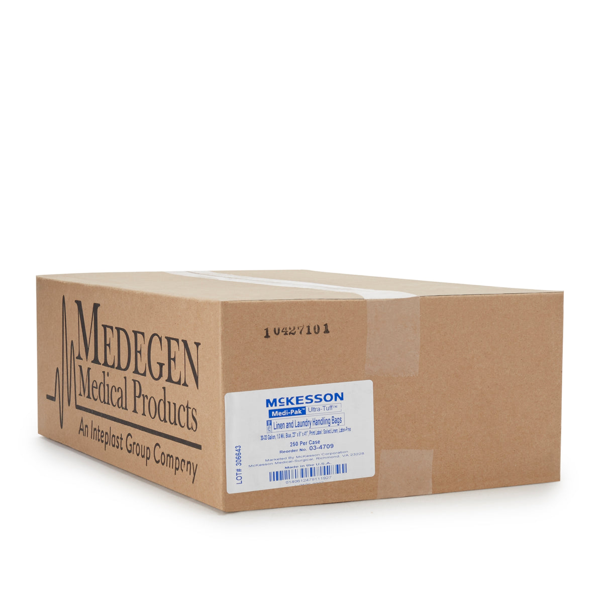 McKesson ULTRA-TUFF Linen Bag-Laundry Bag McKesson 30 to 33 gal. Capacity 8 X 23 X 41 Inch
