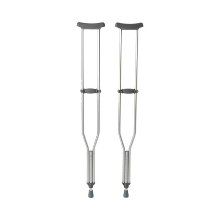 McKesson Underarm Crutches for Adults 5'10" – 6'6" - Ambulatory Equipment>Mobility>Crutches>Underarm Support Crutches - Mc...