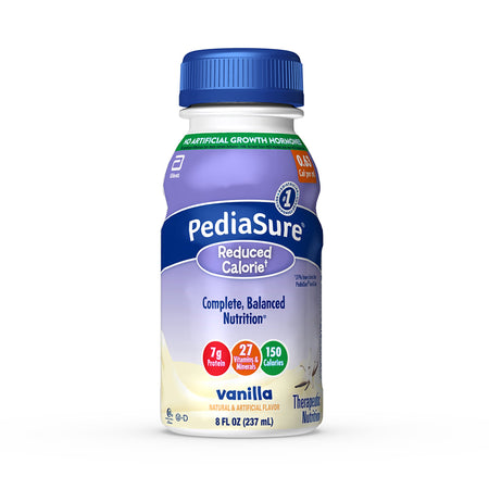 PediaSure® Reduced Calorie Therapeutic Nutrition, Vanilla, 8-ounce bottle - Nutritionals and Feeding Supplies>Nutritionals...