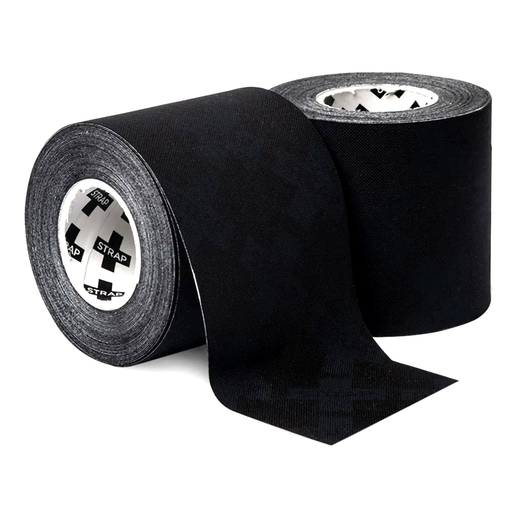 Strap Bamboo Fiber Athletic Tape, 1.97 Inch x 5-1/2 Yard, Black-Athletic Tape Strap Black 1.97 Inch X 5-1/2 Yard Bamboo Fiber NonSterile