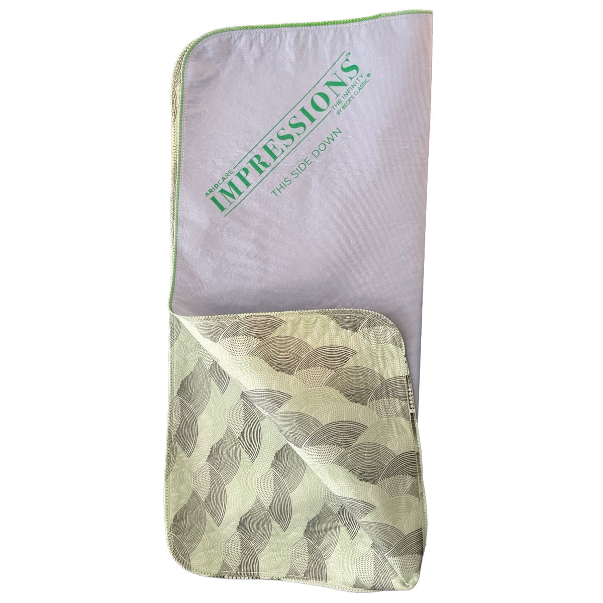 Becks Classic Impressions Series Reusable Underpad, Infinity, 34 x 36 in.-Reusable Underpad Impressions by Beck's Classic 34 X 36 Inch Moderate Absorbency