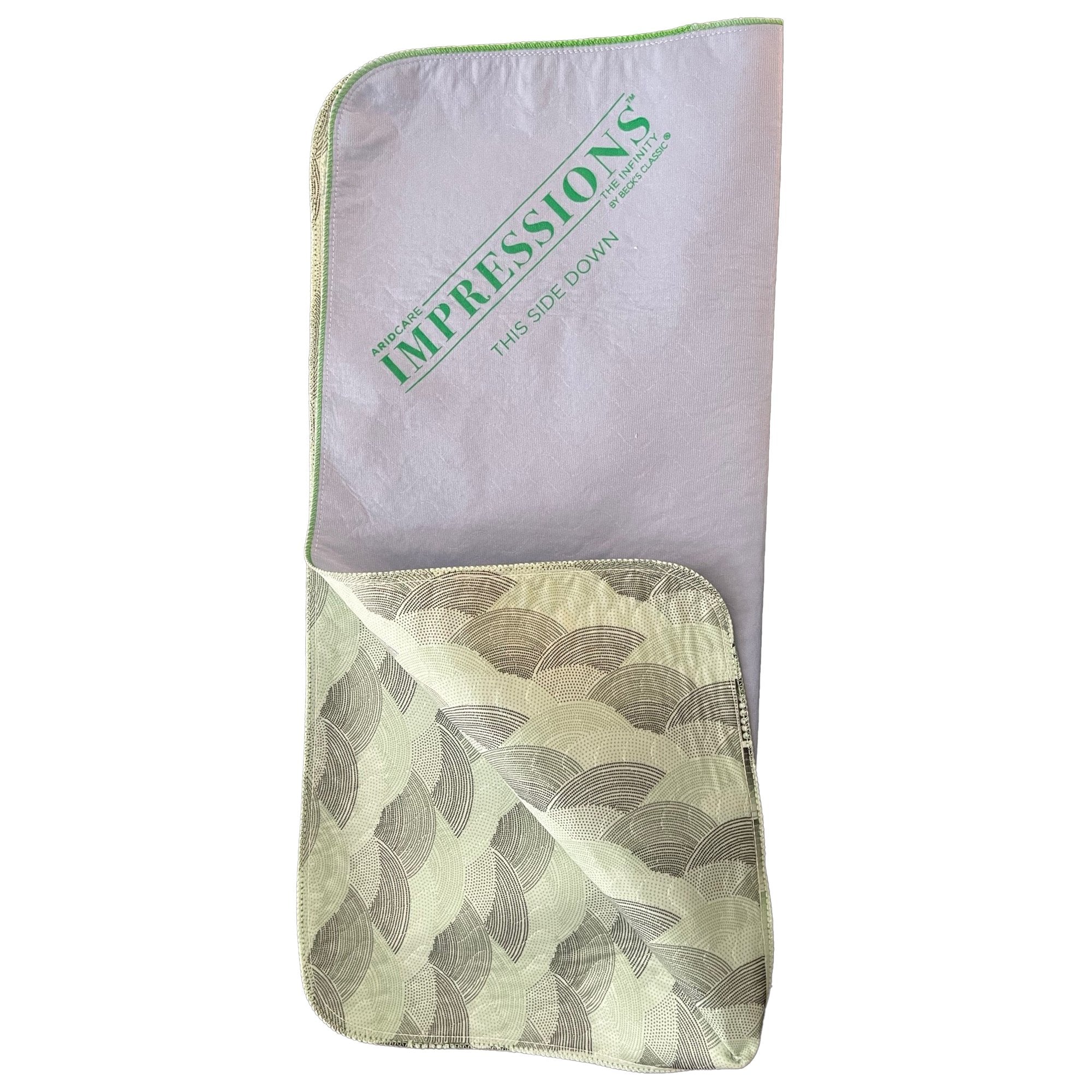 Becks Classic Impressions Series Reusable Underpad, Infinity, 34 x 36 in.-Reusable Underpad Impressions by Beck's Classic 34 X 36 Inch Moderate Absorbency