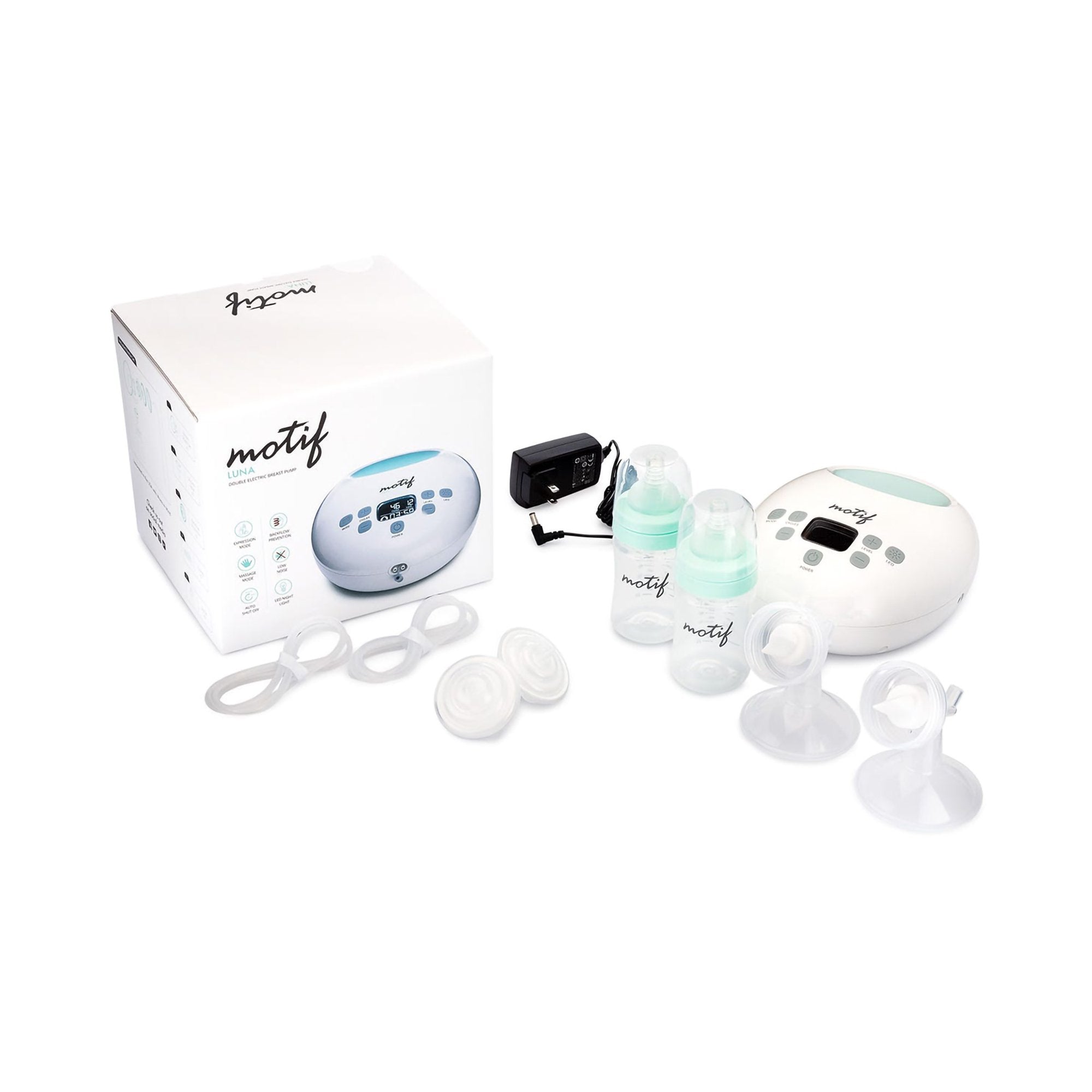 Luna Double Electric Breast Pump Kit-Double Electric Breast Pump Kit Luna