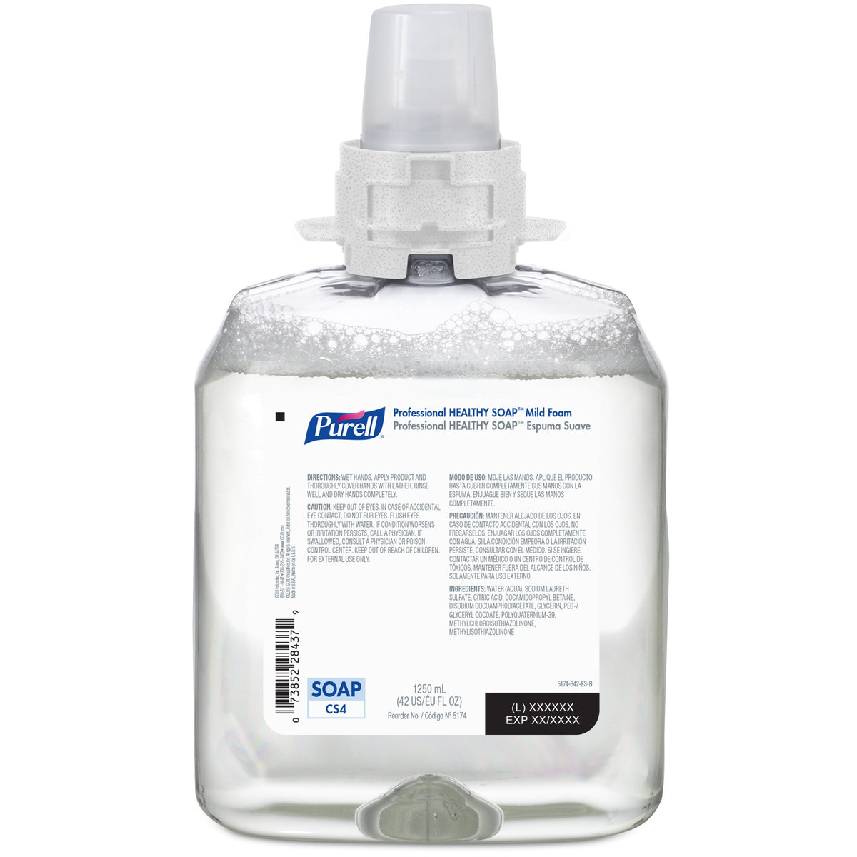 Purell Healthy Soap Dispenser Refill Bottle-"Soap Purell Healthy Soap Foaming 1,200 mL Dispenser Refill Bottle Scented"