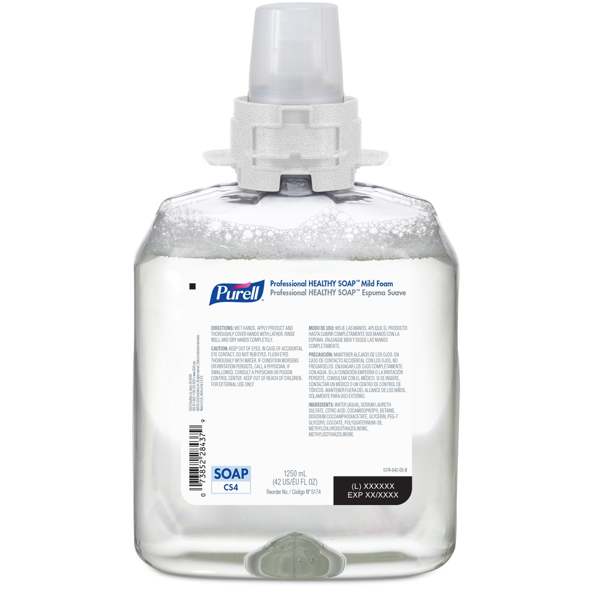 Purell Healthy Soap Dispenser Refill Bottle-"Soap Purell Healthy Soap Foaming 1,200 mL Dispenser Refill Bottle Scented"