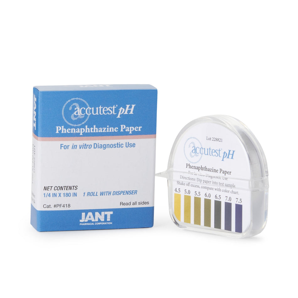 Accutest pH Paper in Dispenser-Nitrazine Indicator Paper in Dispenser Accutest 4.5 to 7.5