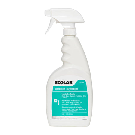 Ecolab StainBlaster Enzyme Boost-Laundry Pre-spotter StainBlaster Enzyme Boost 22 oz. Pump Bottle Liquid Scented
