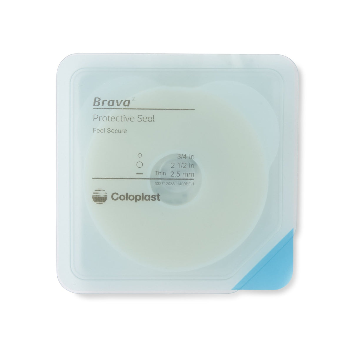 Ostomy Seal Brava® Thin 3/4 Inch (18mm) Stoma 2-1/2 Inch (64mm) For Use with Ostomy Pouch - Ostomy>Ostomy Accessories - Co...