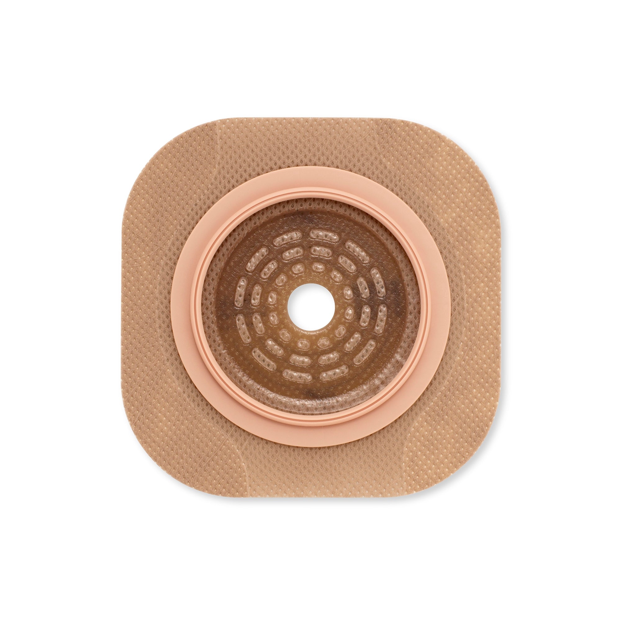 New Image Flat CeraPlus Ostomy Barrier with Adhesive Tape Borders, 1-1/8 Inch Opening-"Ostomy Barrier New Image Flat CeraPlus Precut, Extended Wear Adhesive Tape Borders 1-3/4 Inch Flange Green Code 1-1/8 Inch Opening"