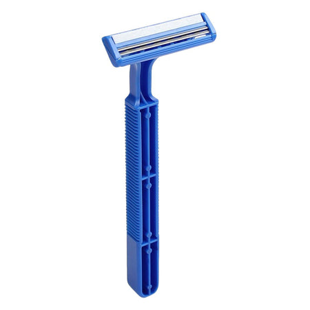 Personna DermaGard Razor-Personal Razor with Lubricating Strip Personna Single Edge Twin Blade NonSterile Disposable
