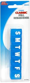 Ezy Dose 7-Day Pill Organizer-Pill Organizer EZY Dose Small 7 Day 1 Dose