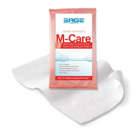 M-Care Meatal Personal Wipe-Personal Cleansing Wipe M-Care Meatal Soft Pack Scented 2 Count