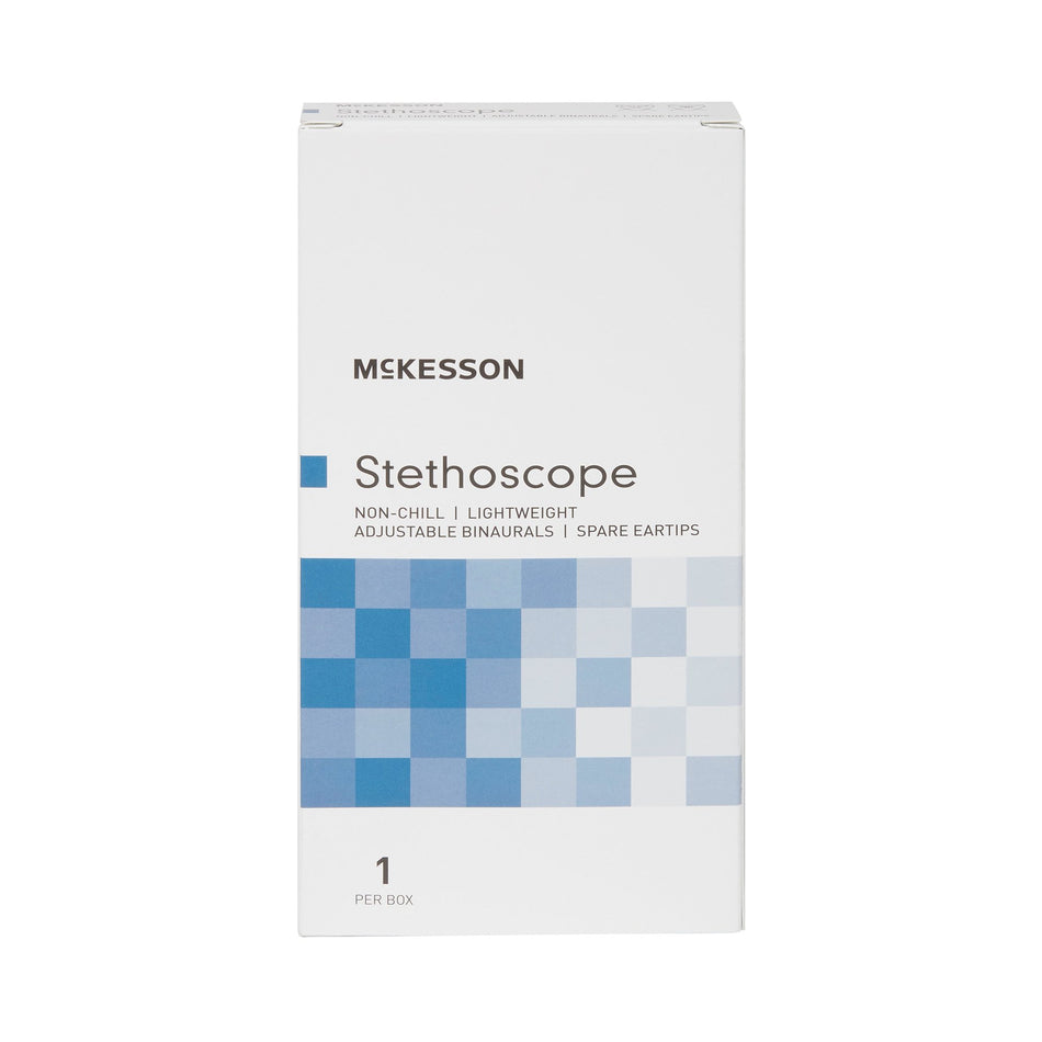McKesson Classic Stethoscope-General Exam Stethoscope McKesson Yellow 1-Tube 21 Inch Tube Single Sided Chestpiece
