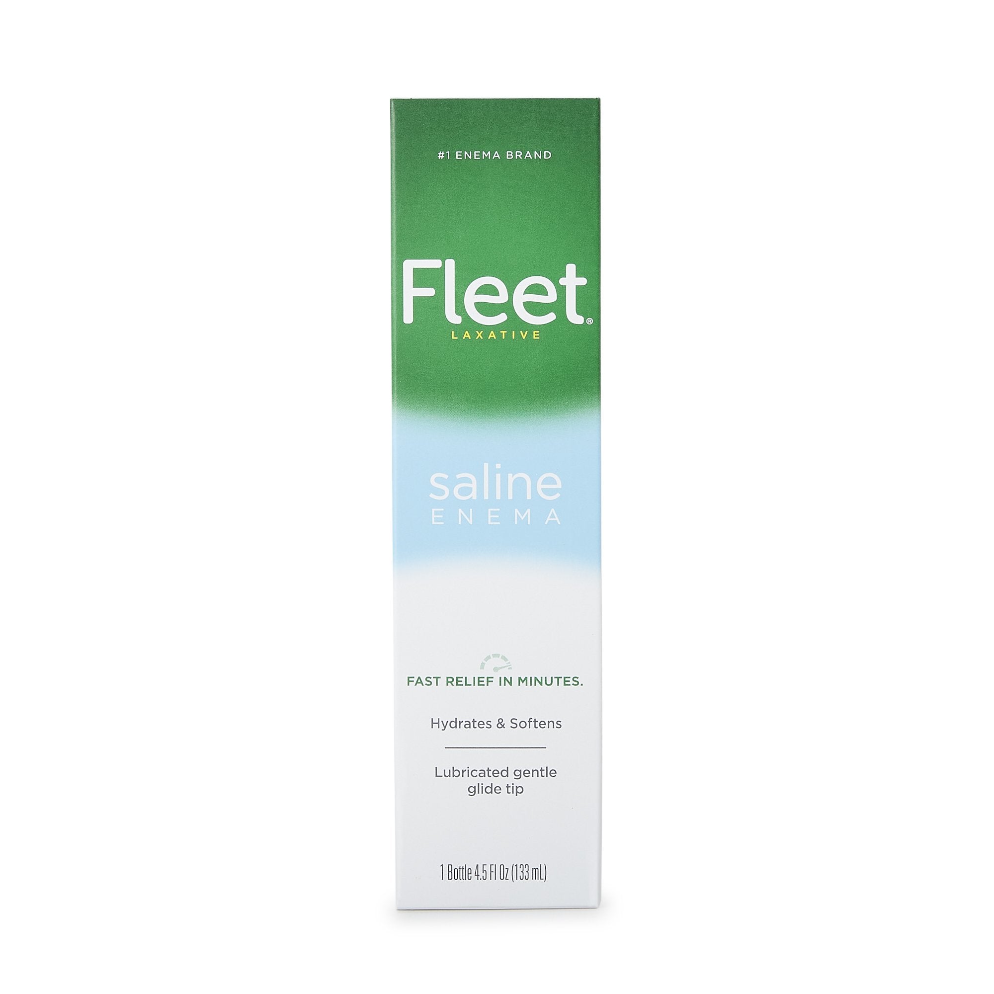 Fleet Enema, 4.5-ounce squeeze bottle-Enema Fleet 4.5 oz. 19 Gram - 7 Gram Strength Monobasic Sodium Phosphate / Dibasic Sodium Phosphate