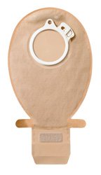 SenSura Click Wide Two-Piece Drainable Transparent Ostomy Pouch, 11 Inch Length, Maxi , 60 mm Flange-"Ostomy Pouch SenSura Click Wide Two-Piece System 11-1/2 Inch Length, Maxi Drainable"