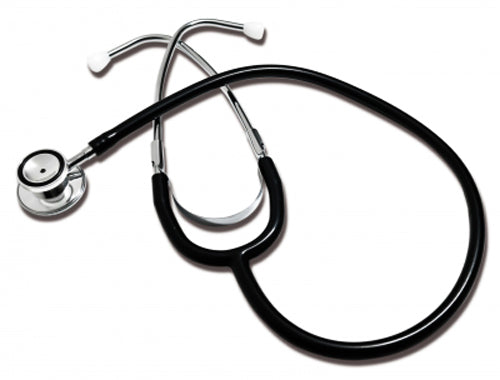Pediatric Dual Head Stethoscope  Black