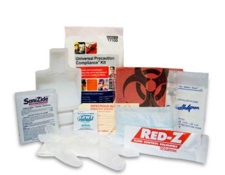 Fisher Universal Precautions Compliance Kit-Spill Kit Safetec