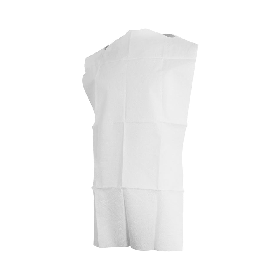 McKesson Bib Without Pocket-Bib McKesson Tie Closure Disposable Poly / Tissue