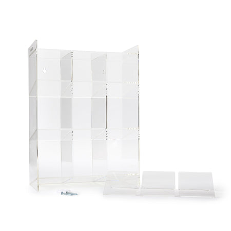 McKesson Tube Organizer-Tiered Tube Organizer McKesson 9 Place Clear 5-1/2 X 11-1/2 X 16 Inch