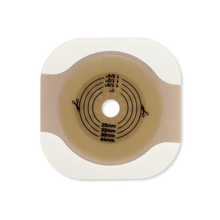 New Image Flat CeraPlus Ostomy Barrier with Adhesive Tape Borders, 1 Inch Opening-"Ostomy Barrier New Image Flat CeraPlus Precut, Extended Wear Adhesive Tape Borders 1-3/4 Inch Flange Green Code 1 Inch Opening"