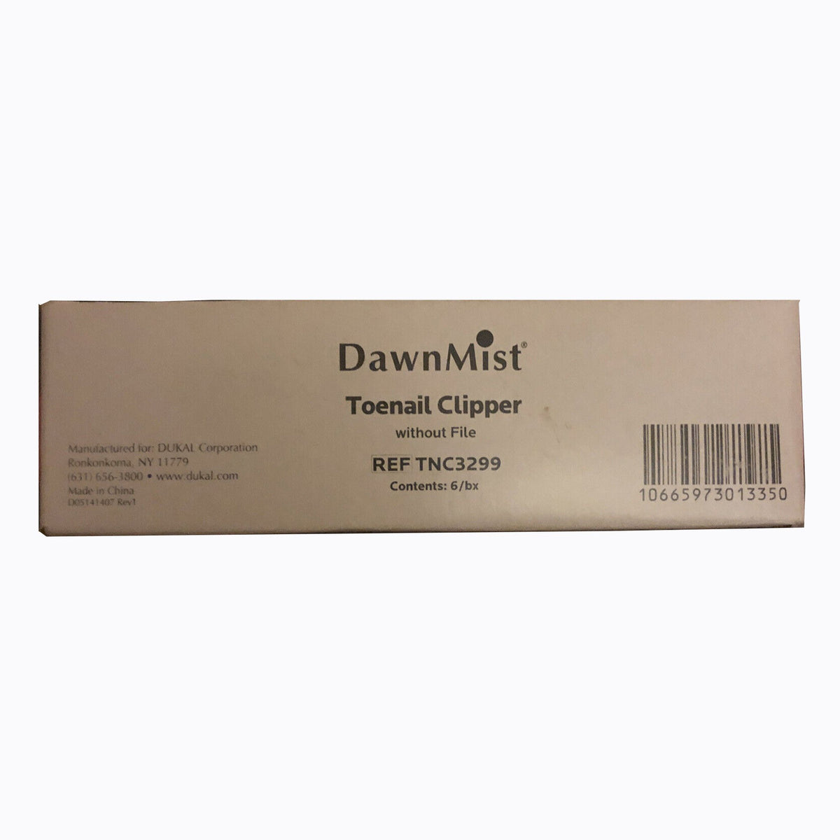 DawnMist® Toenail Clippers without File - Personal Hygiene>Nail Care>Nail Clippers - Donovan Industries