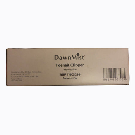 DawnMist® Toenail Clippers without File - Personal Hygiene>Nail Care>Nail Clippers - Donovan Industries