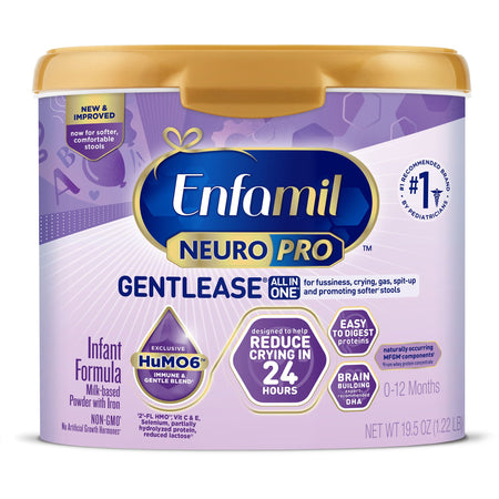 Enfamil NeuroPro™ Gentlease® Infant Formula, 1.22-lb. canister - Nutritionals and Feeding Supplies>Nutritionals>Infant & P...