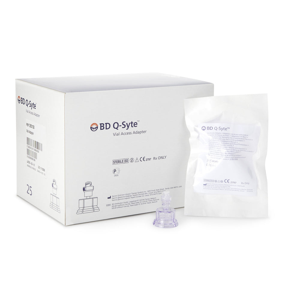 Q-Syte� Vial Access Adapter-Needleless Connector Q-Syte� Negative Displacement