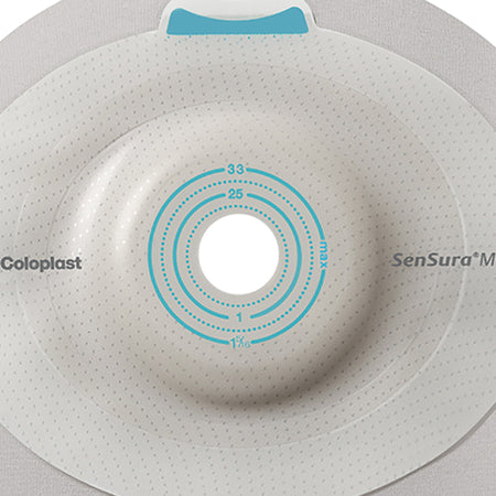 SenSura Mio Convex One-Piece Drainable Opaque Filtered Ostomy Pouch, 11 Inch Length, 5/8 to 1-5/16 Inch Stoma-"Ostomy Pouch SenSura Mio Convex One-Piece System 11 Inch Length, Maxi Deep Convex, Trim to Fit 5/8 to 1-5/16 Inch Stoma Drainable"