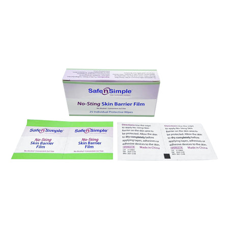 Safe n Simple™ Barrier Wipe - Personal Hygiene>Skin Care>Prep Pads and Swabsticks - Safe N Simple